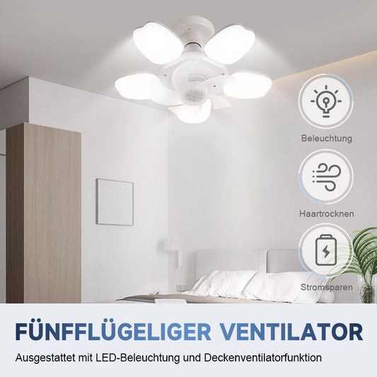 Fünfblatt-Ventilatorlampe