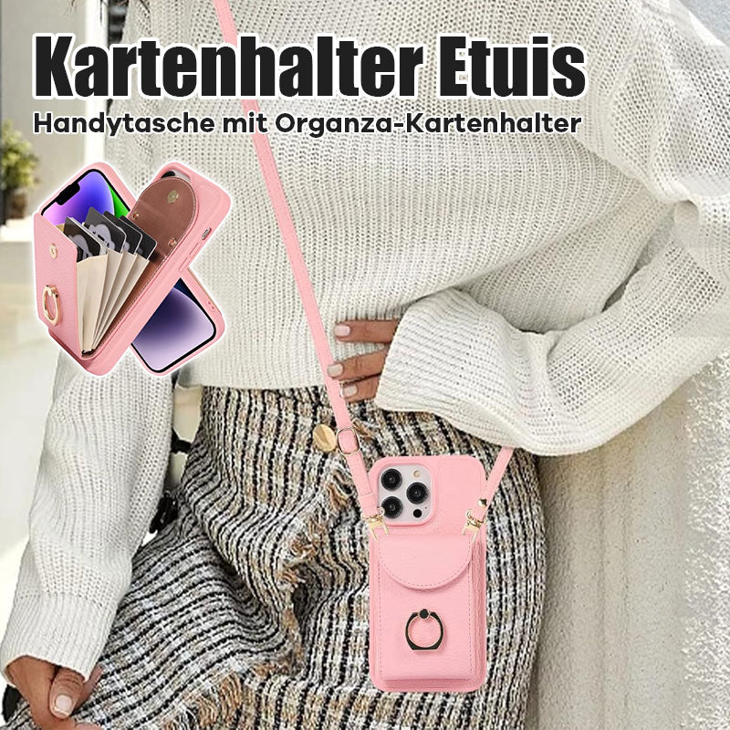 Handyhülle Mit Akkordeon-Kartenhalter