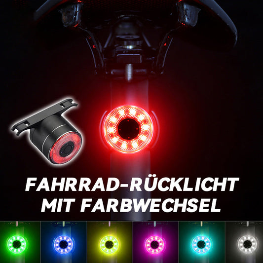 Fahrrad-Rücklicht Mit Farbwechsel