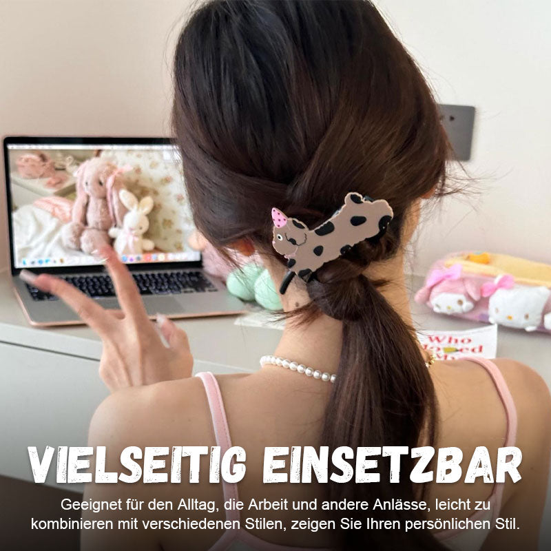 Katze-One-Wort-Twist-Clip